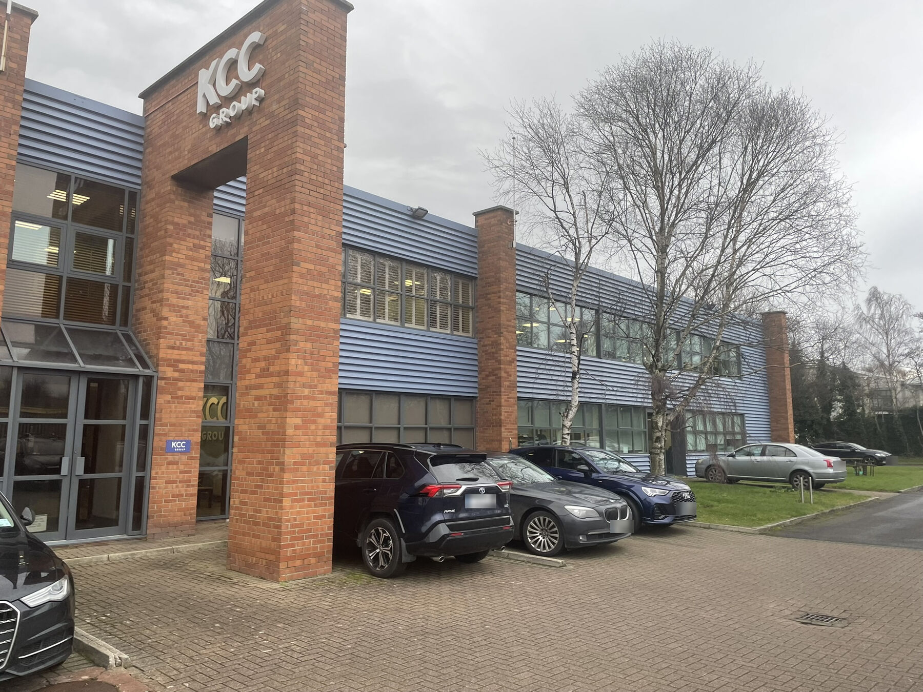 Unit 1, Westgate Business Park, Ballymount: the front elevation